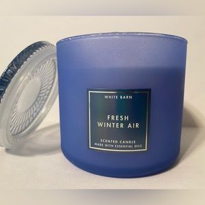 FRESH WINTER AIR 3 WICK CANDLE BY WHITE BARN